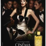 Cinéma by Yves Saint Laurent Perfume 2004 Original Print Ad - Michelle Alves