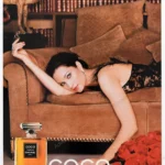 Coco Chanel Perfume 1997 Print Ad - Manon Von Kergan
