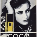 Coco Chanel Perfume 1989 Print Ad - Inès de la Fressange