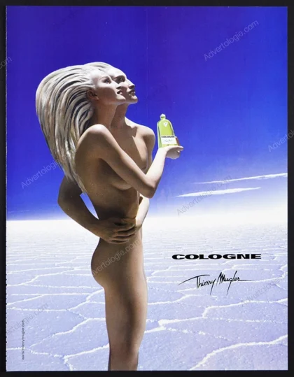 Cologne by Thierry Mugler Perfume 2002 Original Print Ad