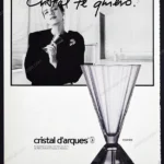 Cristal D'Arques Glassware 1988 Print Ad