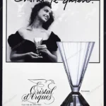 Cristal D'Arques Glassware 1989 Print Ad