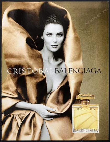 Cristóbal Balenciaga Perfume 2005 Print Ad