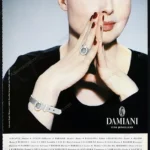Damiani Jewelry 1999 Print Ad - Isabella Rossellini
