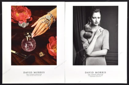 David Morris Jewelry 2013 2-Page Print Ad