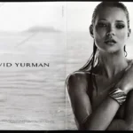 David Yurman Jewelry 2010 Print Ad - Kate Moss, Peter Lindbergh