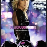 Delicious Night DKNY Perfume 2009 Print Ad - Jessica Stam