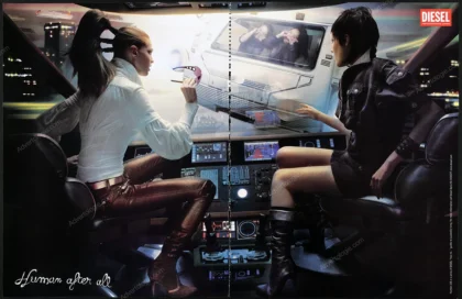 Diesel Clothing 2007 "Human after All" Print Ad - "Kids"
