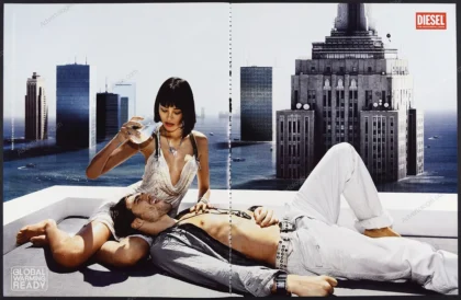 Diesel Clothing 2007 "Global Warming Ready" Print Ad - "New York"