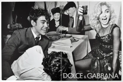 Dolce & Gabbana 2010 "Celebration" Print Ad - Madonna