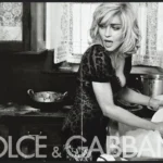 Dolce & Gabbana 2010 "Dishes" Print Ad - Madonna