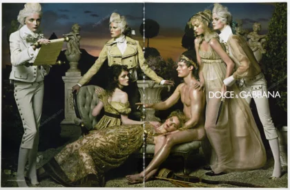 Dolce & Gabbana FW 2006 2-Page Print Ad