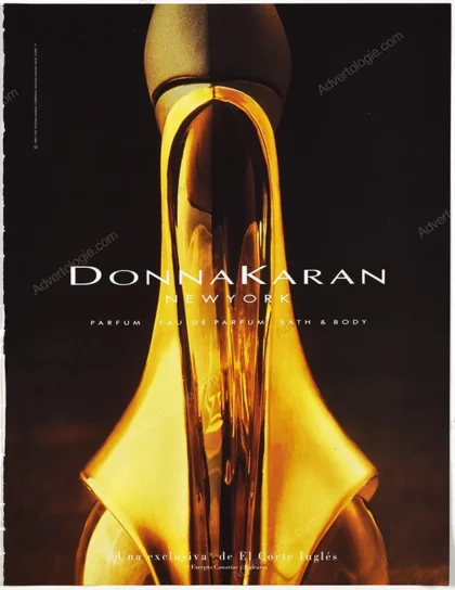 Donna Karan Perfume 1995 Print Ad
