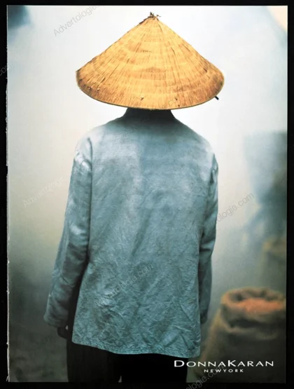 Donna Karan SS 2001 12-Page Magazine Insert Ad - Milla Jovovich, Jeremy Irons