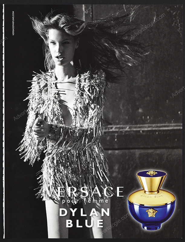 Dylan Blue de Versace Perfume 2019 Print Ad - Bruce Weber