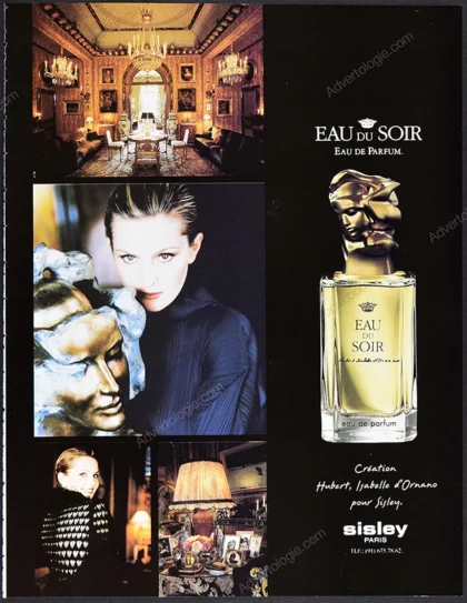 Eau du Soir Sisley Perfume 2000 Print Ad