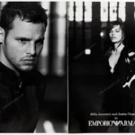 Emporio Armani 2003 Print Ad - Milla Jovovich, Peter Lindbergh