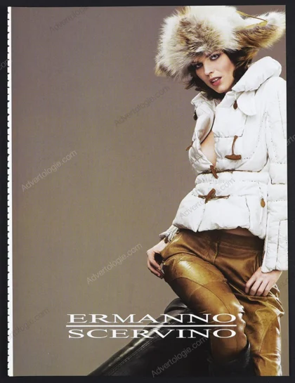 Ermanno Scervino 2004 5-Page Print Ad - Eva Herzigova