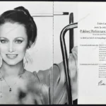 Estée Lauder Cosmetics 1979 Print Ad - Karen Graham