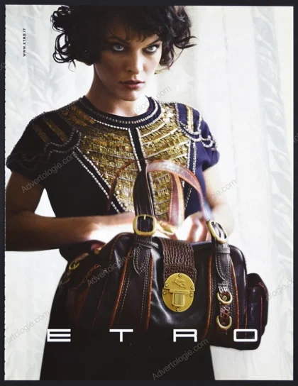 Etro 2006 Print Ad - Milla Jovovich, Stéphane Sednaoui
