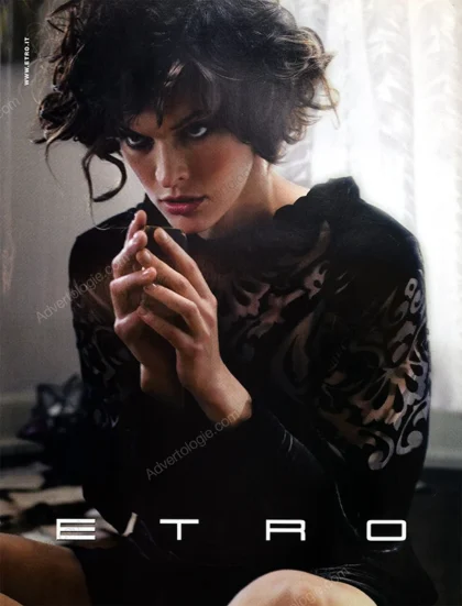 Etro 2006 Print Ad - Milla Jovovich, Stéphane Sednaoui