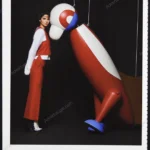 Fendi 2015 Print Ad - Kendall Jenner, Karl Lagerfeld