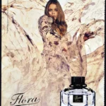 Flora by Gucci Perfume 2010 Print Ad - Abbey Lee Kershaw