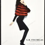 G.R. Fischelis Furs 2013 Print Ad