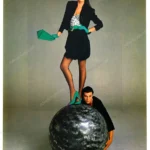 Gianni Versace 1988 Print Ad - Christy Turlington