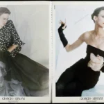 Giorgio Armani 1988 Print Ad - Natasha Vojnovic