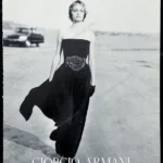 Giorgio Armani 1993 Print Ad - Amber Valetta, Peter Lindbergh