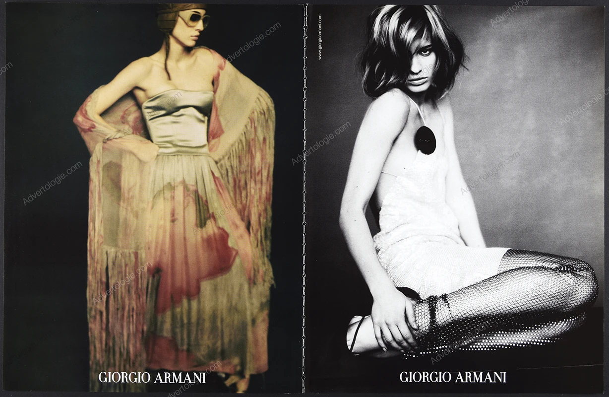 Giorgio Armani 2002 Print Ad - Paolo Roversi