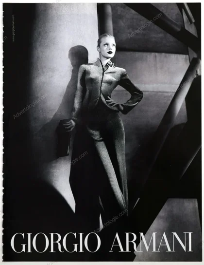 Giorgio Armani Fall 2006 Print Ad - Jessica Stam