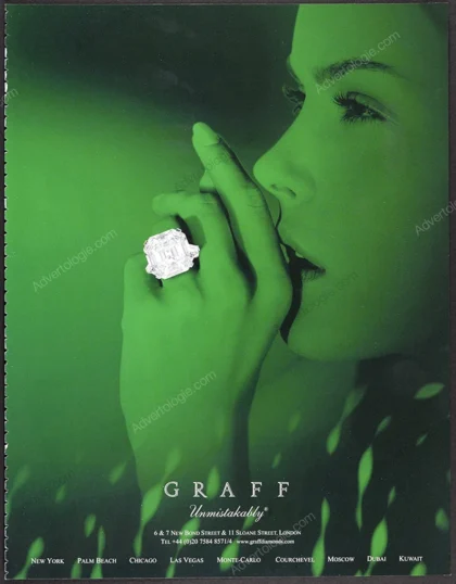 Graff Diamonds 2004 Print Ad