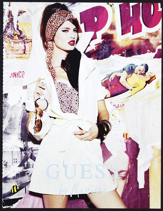 Guess 2005 Print Ad - Bianca Balti, Ellen von Unwerth