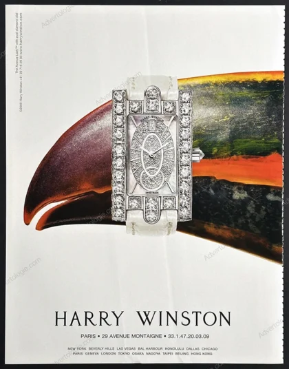 Harry Winston Jewelry 2006 Print Ad - "Toucan"