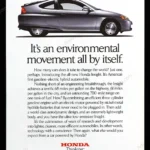 Honda Insight Hybrid 2000 Print Ad