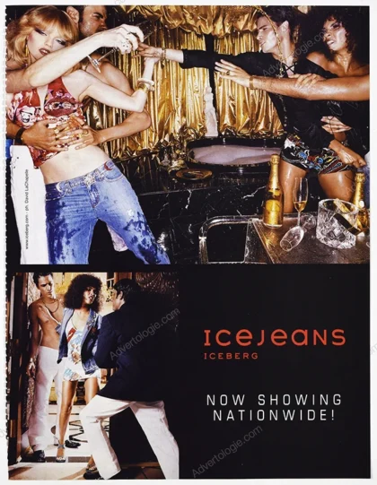Iceberg 2003 "Scarface" Print Ad - David Lachapelle