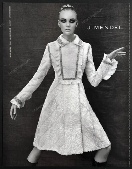 J. Mendel Furs 2005 Print Ad - Caroline Trentini