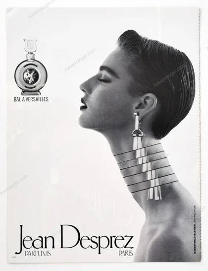 Jean Desprez Perfume 1984 Print Ad
