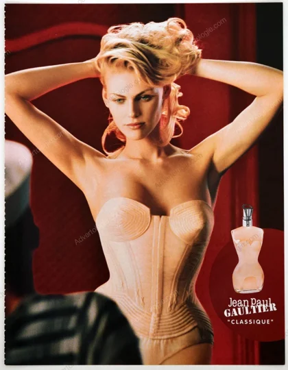 Jean-Paul Gaultier Classique Perfume 2012 Print Ad