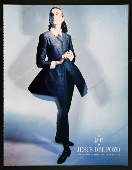Jesus del Pozo SS 1988 Print Ad - Javier Vallhonrat