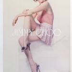 Jimmy Choo Shoes 2003 Print Ad - Guinevere Van Seenus