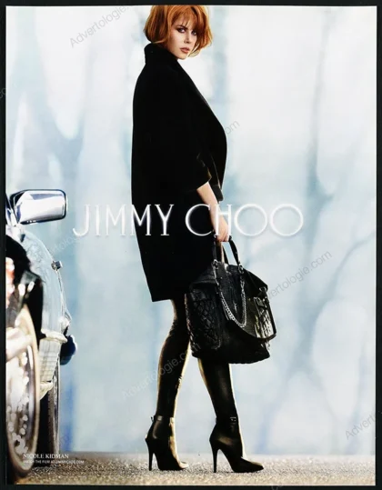 Jimmy Choo Shoes 2013 Print Ad - Nicole Kidman