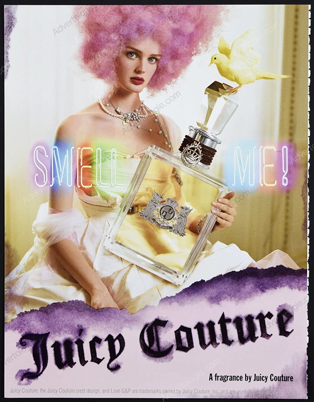 Juicy Couture Perfume 2010 Print Ad - Lisa Cant
