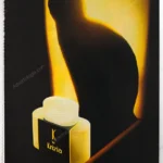 K de Krizia Perfume 1984 Print Ad