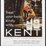 Kent Cigarettes 1963 Print Ad