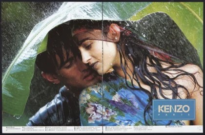 Kenzo 1986 Print Ad - Hans Feurer