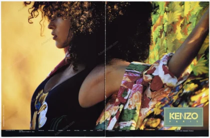 Kenzo 1990 Print Ad - Hans Feurer