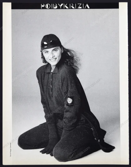 Krizia 1987 Print Ad